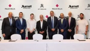 بالم هيلز تعزز حضورها الفندقي باتفاقية تطوير فندق «سانت ريجيس» مع مجموعة ماريوت العالمية